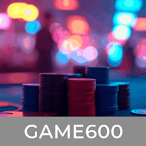 GAME600: Slots Gigantes, Mesa Estratégica e Dealer Ao Vivo