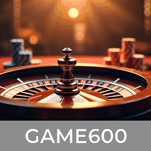 GAME600: Slots Gigantes, Mesa Estratégica e Dealer Ao Vivo